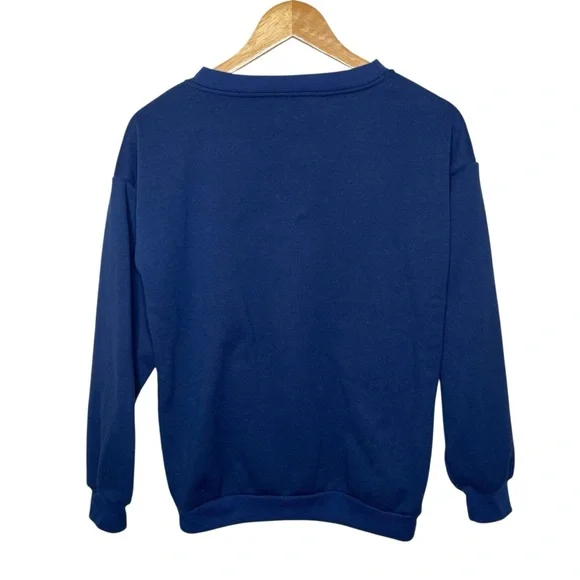 Taylor Swift The Eras Tour SWIFTIE Sweatshirt Navy XS - Picture 3 of 8